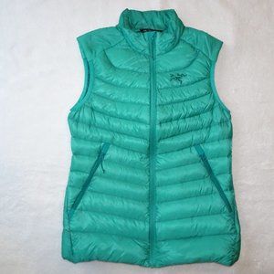Arc'teryx Cerium Vest | Down Filled | Seafoam Green (Castaway) | EUC | Medium